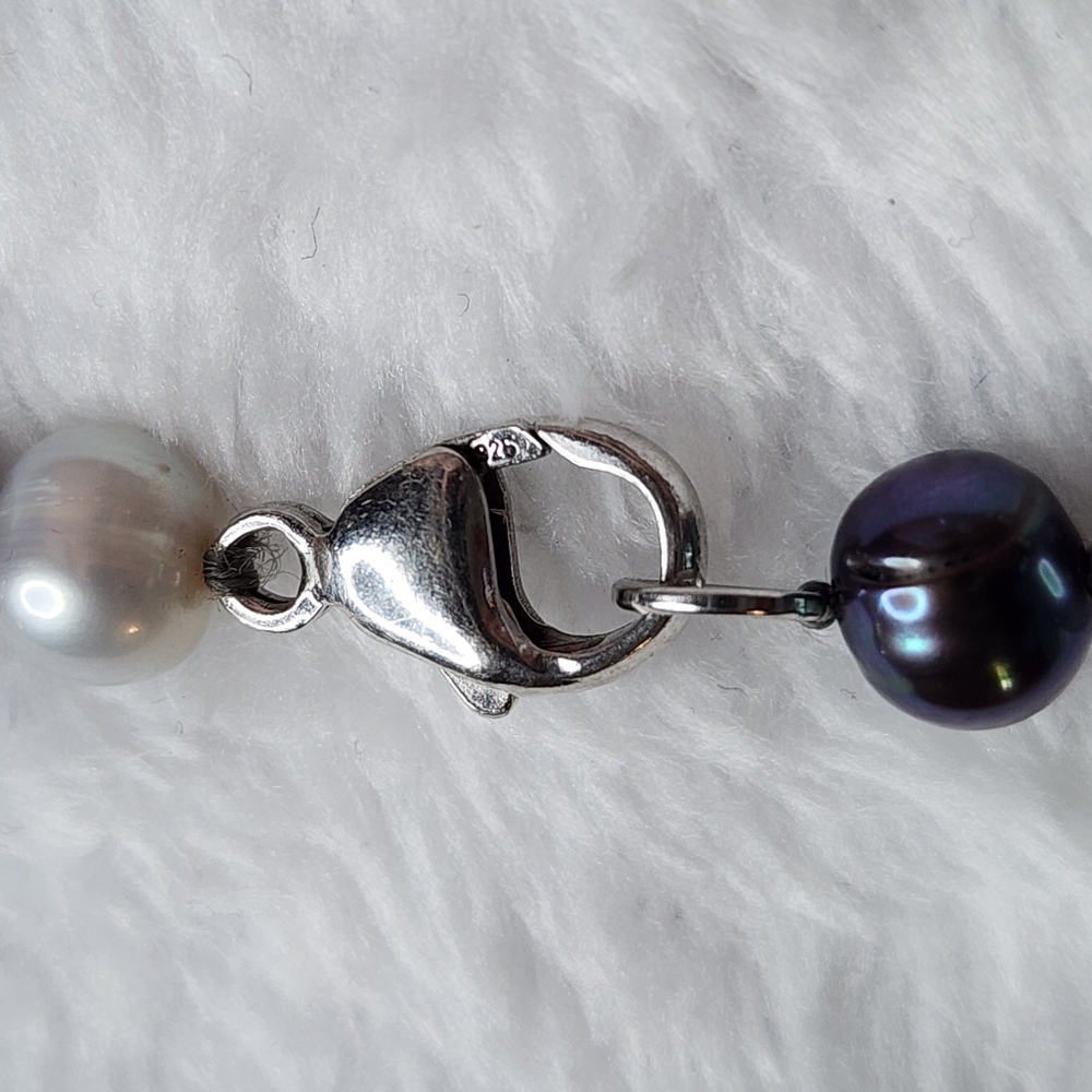 Honora freshwater cultured ringed pearl necklace - Picture 7 of 7